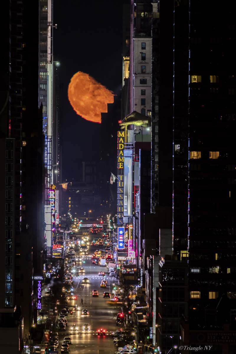 Manhattan Moon Henge is over the Times Square! 2019_a0274805_23550325.jpg