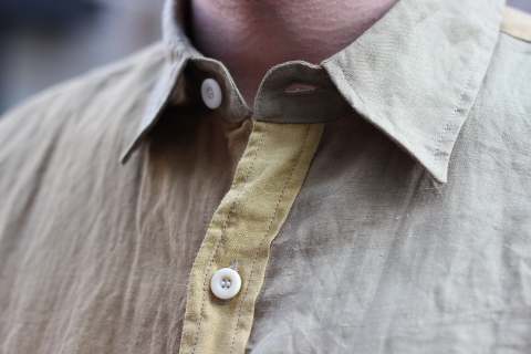 「dip」真夏でも涼しく着れる\"Ramie Crazy Shirt\"ご紹介_f0191324_08324536.jpg