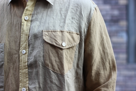「dip」真夏でも涼しく着れる\"Ramie Crazy Shirt\"ご紹介_f0191324_08330006.jpg