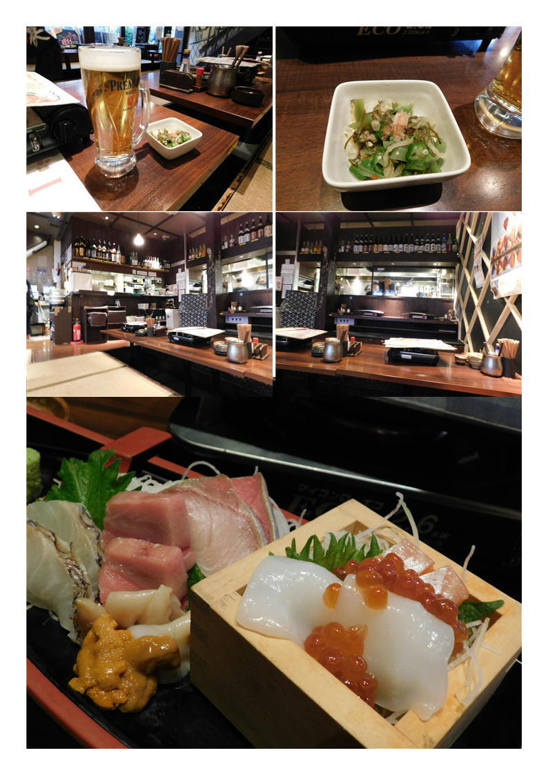 散策後、門前仲町で解散。初めて麻店、木村屋本店。なかなかの980円舟盛り。感動もの。_f0388041_10030209.jpg