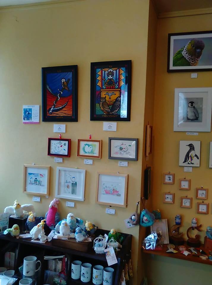 鳥展は3月31日迄、4月1日~18日迄東急ハンズ梅田店【インコと鳥の雑貨展】作家在店日時_d0322493_23190914.jpg