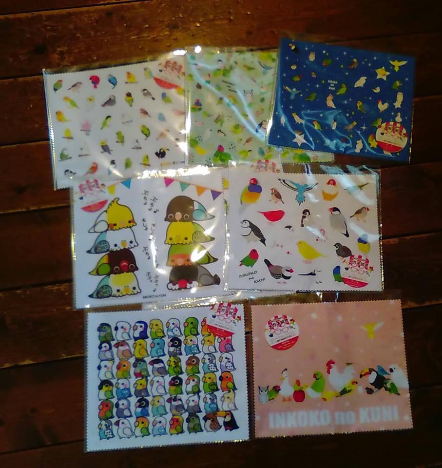 鳥展は3月31日迄、4月1日~18日迄東急ハンズ梅田店【インコと鳥の雑貨展】作家在店日時_d0322493_23245139.jpg