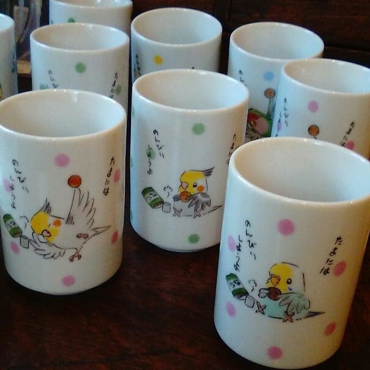 鳥展は3月31日迄、4月1日~18日迄東急ハンズ梅田店【インコと鳥の雑貨展】作家在店日時_d0322493_23281110.jpg