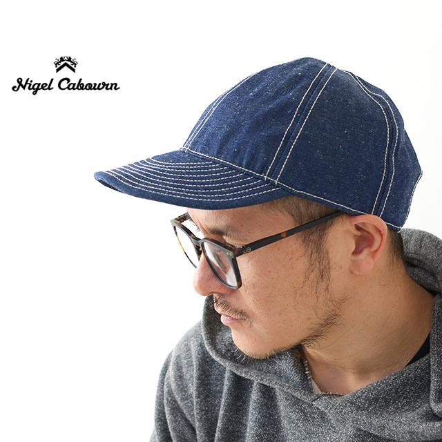 nigel cabourn [ナイジェル ケーボン] MECHANICS CAP DENIM [80381366010] メカニックキャップ デニム MEN\'S/LADY\'S_f0051306_17011795.jpg