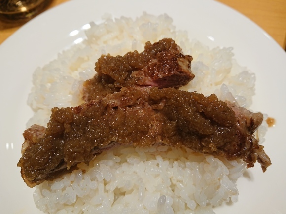 3/27 ステーキ宮八王子松木店 リブロースステーキ250グラムスープバーセット¥3,229 & 生ビール¥561_b0042308_12070089.jpg