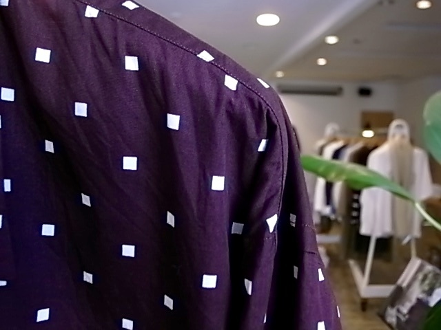 nuterm　SQUARE DOT PRINT SHIRTS_d0269455_23504738.jpeg