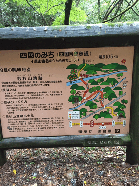 108お遍路 21番太龍寺~22番平等寺~民宿ゆき荘 2017.10.16_d0357024_08223276.gif