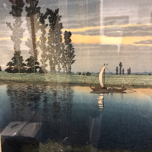 川瀬巴水、吉田博、小原古邨の新版画展_f0162932_14481534.jpeg