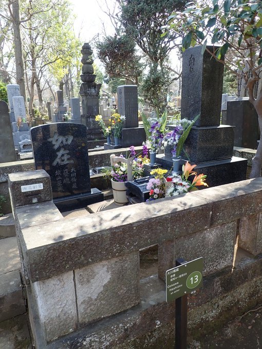 高輪ゲートウェイ、雑司ヶ谷霊園芳名録(続き)、妖怪「木娘」は関西の近代都市伝説、元興寺の蛙石(元大阪城)、花見開始:2019/3/25-29twitterまとめ_b0116271_14130783.jpg