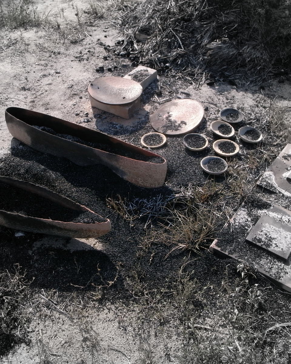 「阿曽藍人展 EARTH WARE」 ありがとうございました_d0087761_1394332.jpg