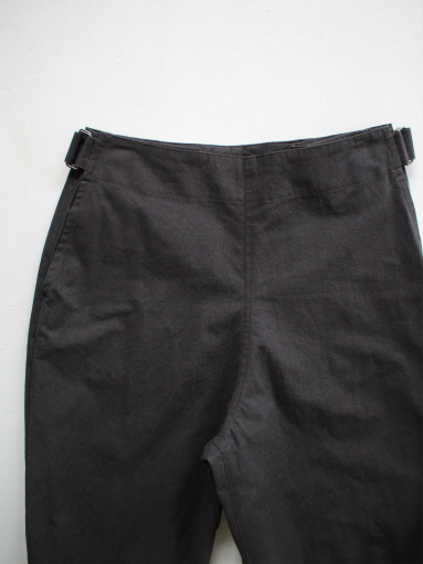 THE HINOKI　Cotton Horse Cloth OSFA Pants / Black_b0139281_16323375.jpg