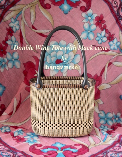 Double Wine Tote with black cane_f0197215_14131874.jpeg