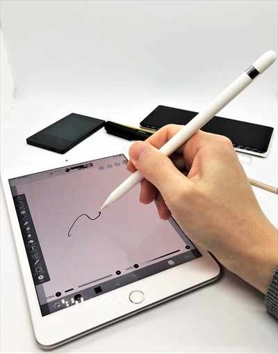 iPad mini5レビュー 使い勝手や他のペン入力タブレットPCと比較 : 白 