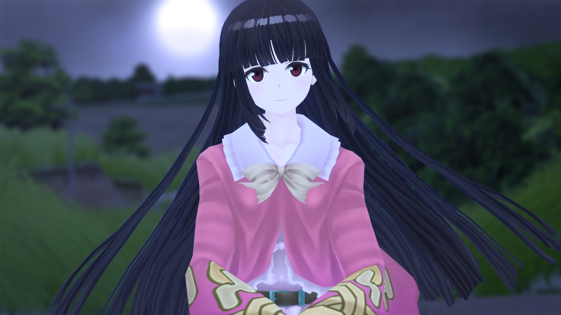 Mmd 改変モデル 蓬莱山輝夜 孤影悄然