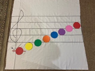 布の五線譜完成!_e0040673_21130879.jpg