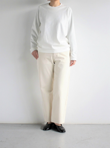THE HINOKI　Organic Cotton Denim Pants / Natural _b0139281_11224042.jpg