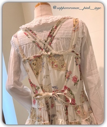 ピンクハウス　ヴィクトリアン　ファン　ワンピース PINK HOUSE☆4月新作①ヴィクトリアン ファン : 札幌 PINKHOUSE