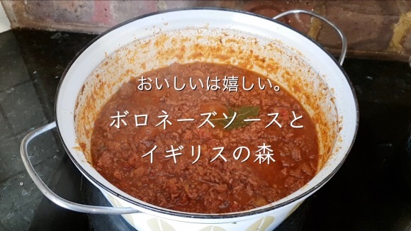 ボロネーズソースとイギリスの森。_a0215008_22483268.jpeg
