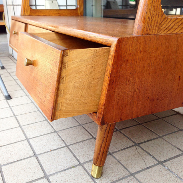 U.S 60's Vintage】オーク無垢材のオープンシェルフ が入荷しました