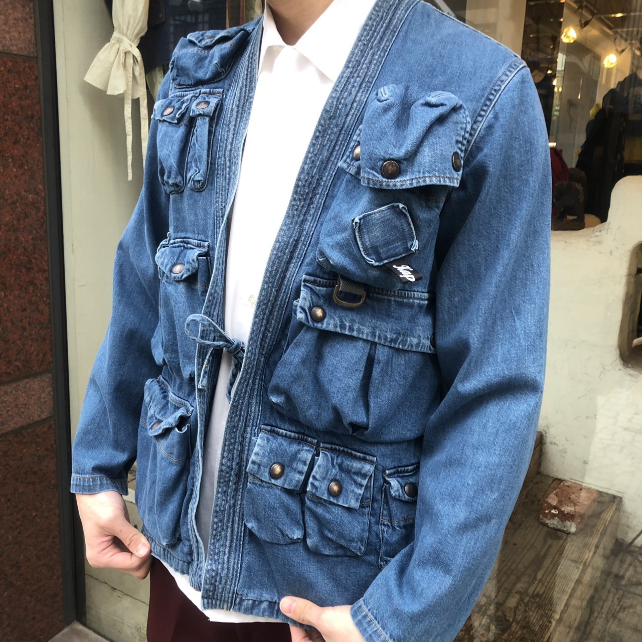 8ozフィッシィングKIMONOシャツ_a0315636_18001832.jpeg