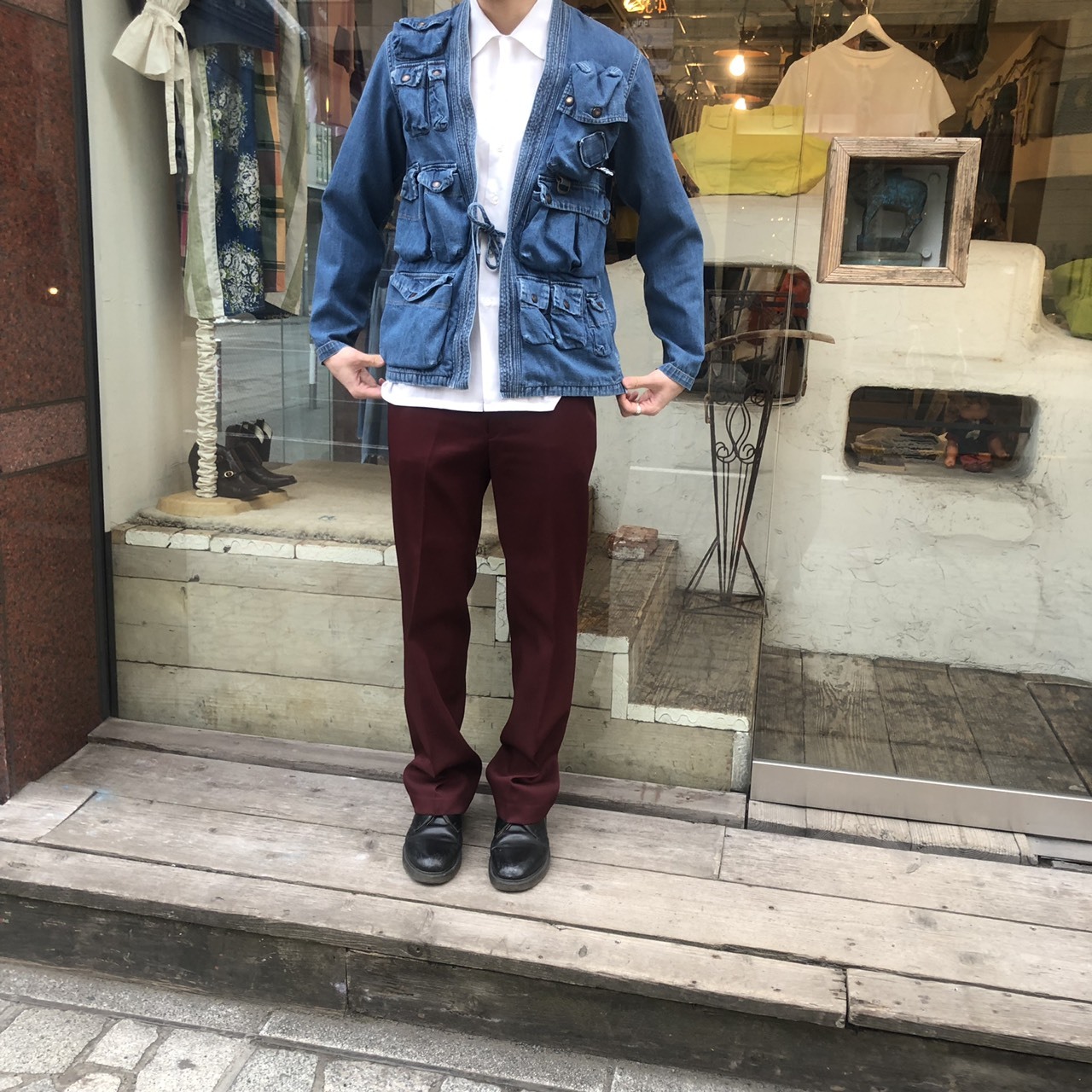 8ozフィッシィングKIMONOシャツ_a0315636_18005052.jpeg