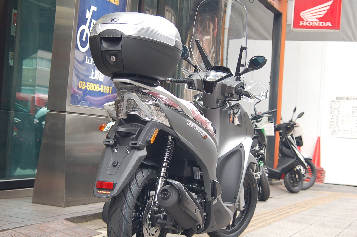 150cc Tersely(ターセリ）★出ました！★高速道路 利用可能モデル By KYMCO(キムコ）_d0099181_19252997.jpg