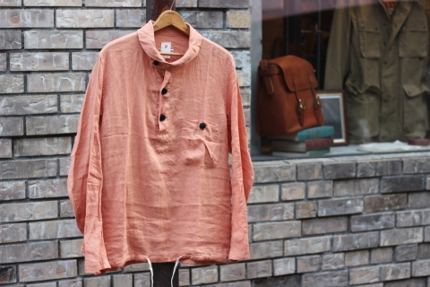 「dip」 丈夫な天然素材を使用した\"Pullover Shirt\"のご紹介_f0191324_08411595.jpg