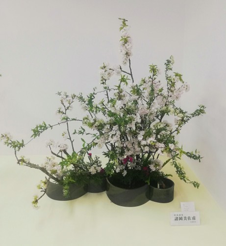 西日本華道連盟いけばな展_d0195183_21570386.jpg