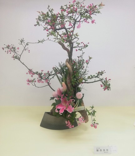西日本華道連盟いけばな展_d0195183_21593442.jpg