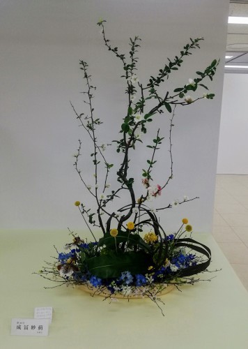 西日本華道連盟いけばな展_d0195183_22000057.jpg