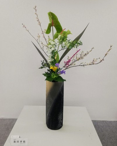 西日本華道連盟いけばな展_d0195183_22030128.jpg