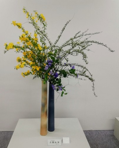 西日本華道連盟いけばな展_d0195183_22032492.jpg