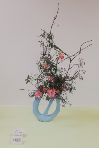 西日本華道連盟いけばな展_d0195183_22052320.jpg