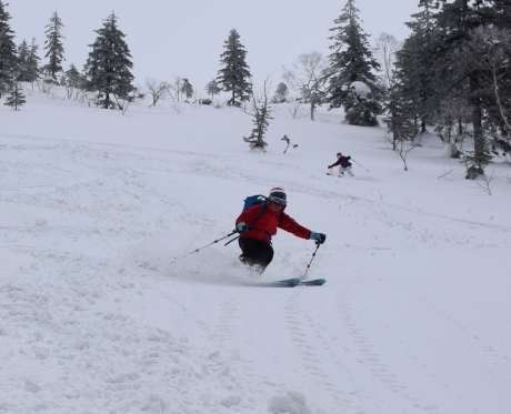 2019年3月4日 坊主山で滑る_c0242406_15422225.jpg