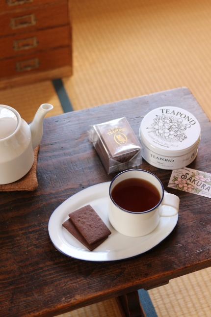 TEAPONDのSAKURAとショコラクッキー_f0354014_16400998.jpg