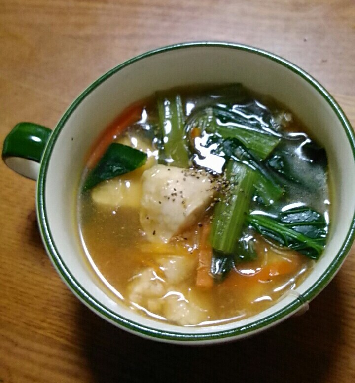 じじばばの食卓ー風邪の日のスープ ババママ気まぐれ日記