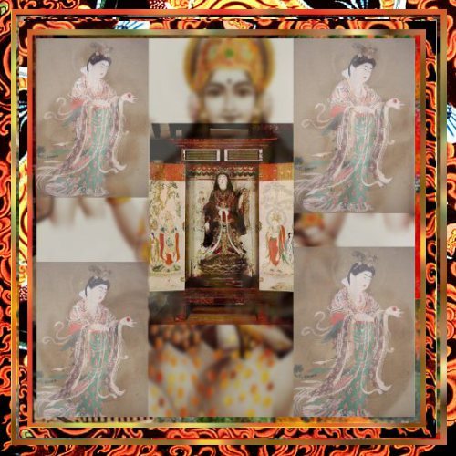 美品 掛け軸 重要文化財 吉祥天立像 西陣織 浄瑠璃寺 西陣極細織掛軸 ウォールデコ 吉祥天立像 – Rui Arts and Crafts