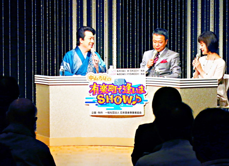 「中山秀征の有楽町で逢いまSHOW」公開収録・夜の雨_b0083801_20394280.jpg
