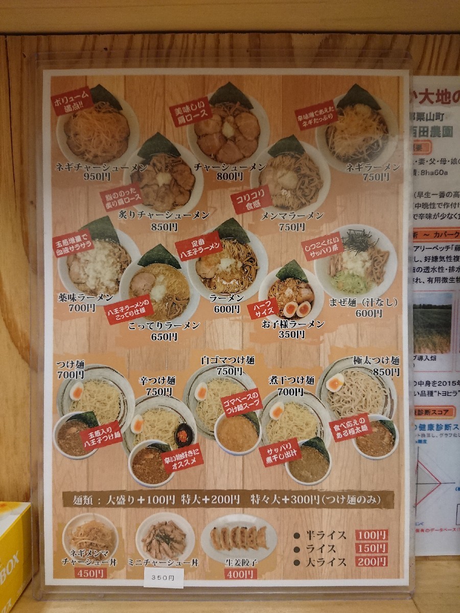 4 5 びんびん亭日野店 薬味ラーメン 700 無駄遣いな日々