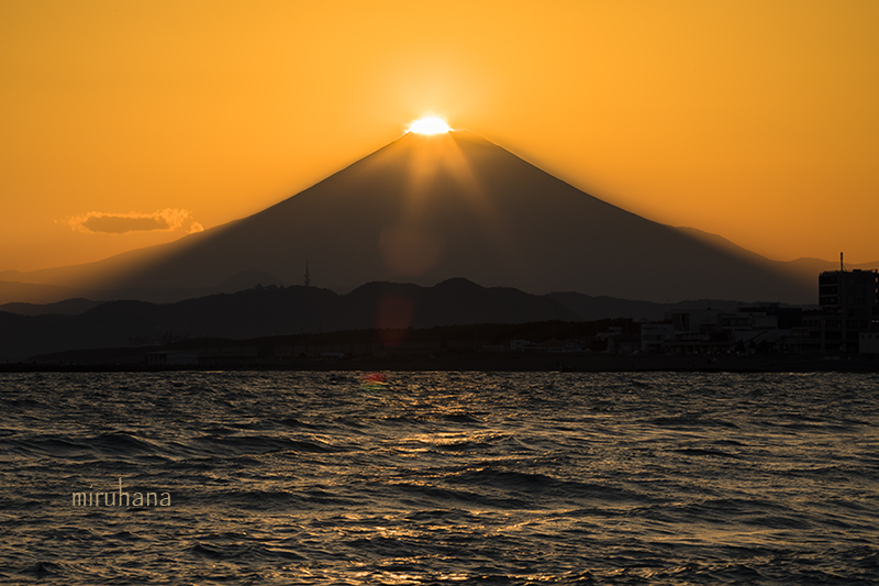 連日ダイヤモンド富士を追っかけて。_c0037519_01175847.jpg