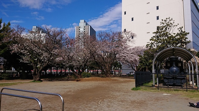 津田沼一丁目公園の横で活動報告_c0236527_10402397.jpg