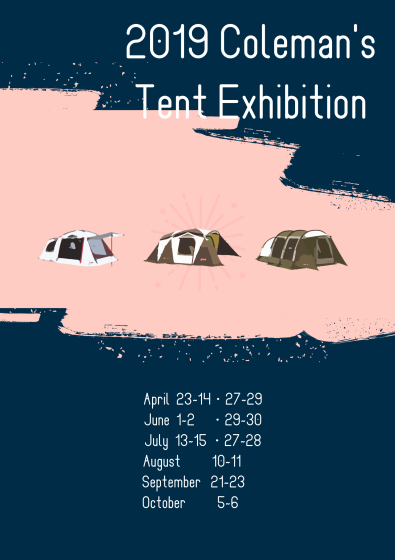 Coleman屋上テント展示会_d0198793_14022467.jpg
