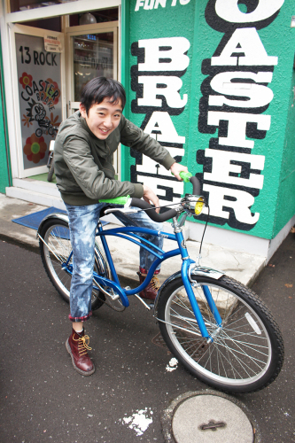 ビーチクルーザー納車です　　札幌自転車屋_a0139912_10500321.jpg