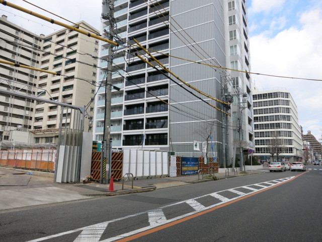 東区マンション着工現場_f0016320_14061331.jpg