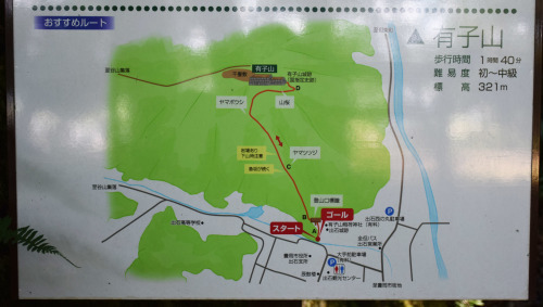 有子山城跡と出石城跡登城記。 その1 ~有子山城登山道~_e0158128_16514635.jpg