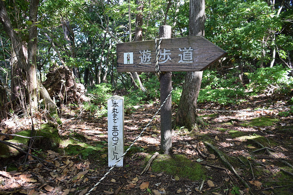 有子山城跡と出石城跡登城記。 その1 ~有子山城登山道~_e0158128_17000534.jpg