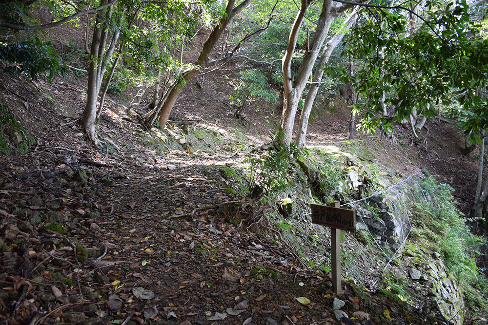 有子山城跡と出石城跡登城記。 その1 ~有子山城登山道~_e0158128_17081196.jpg