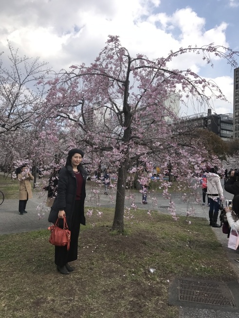 大阪城公園で桜のお花見 Part1_f0028132_21261559.jpg