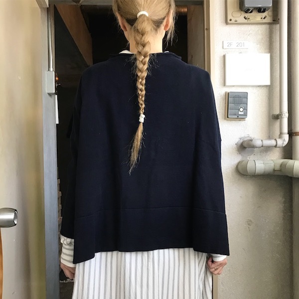 BOTTLENECK KNIT PULL OVER_d0364239_18541126.jpg