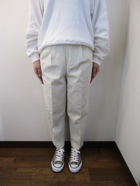 マイカアンドディール/MICA&DEAL  stripe tuck pants☆_e0076692_20182159.jpg